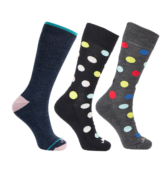 Rich Merino Everyday Crew Socks