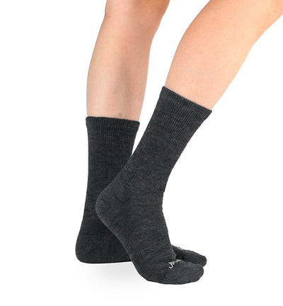 Merino Non-Binding Cushion Relaxed Fit Socks - 3 Pack