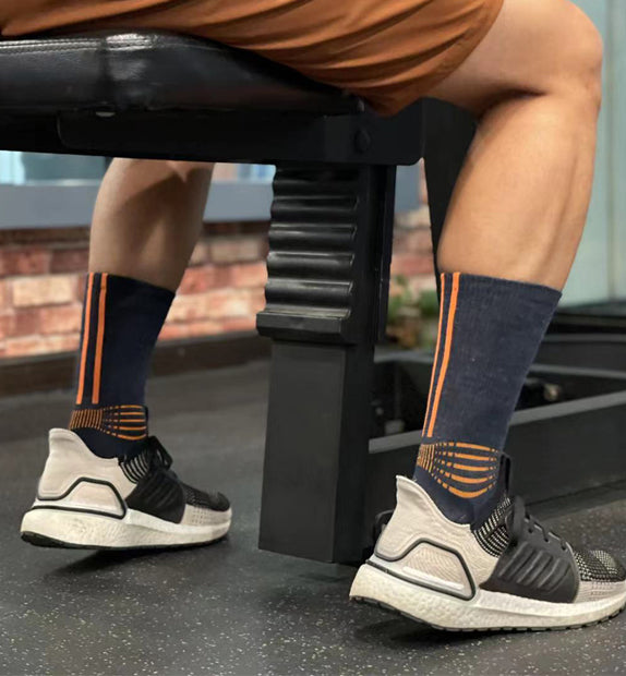 Merino Wool Performance Crew Socks- 8 Pack
