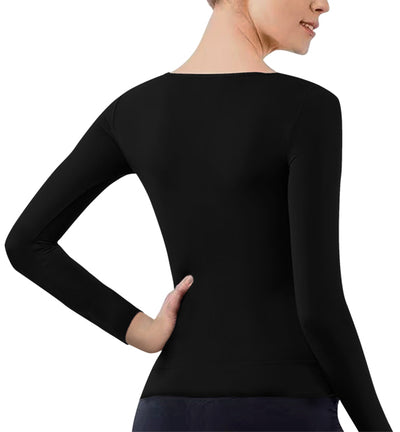 Long Sleeve Seamless Compression Slimming Body Shaper