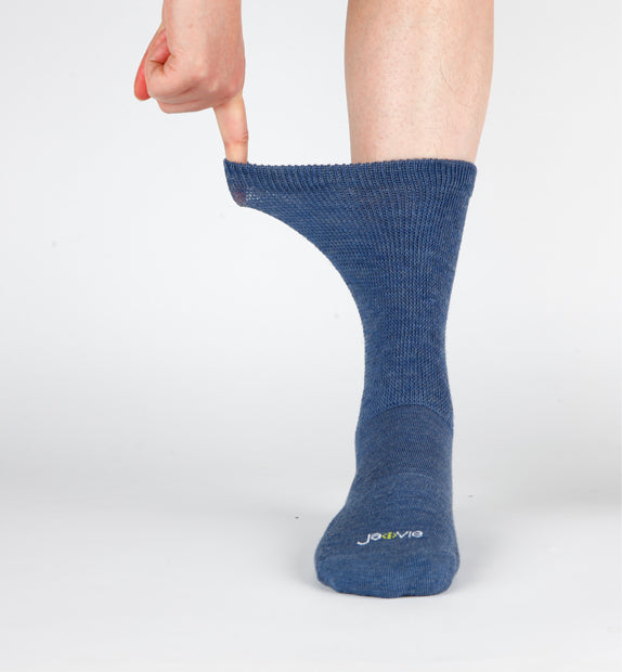 Merino Non-Binding Cushion Relaxed Fit Socks - 3 Pack