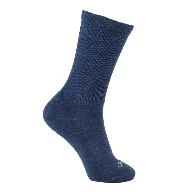 Relax Fit Non-Binding Crew Socks