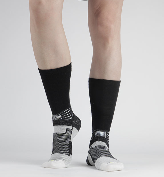 Merino Wool Performance Crew Socks- 8 Pack