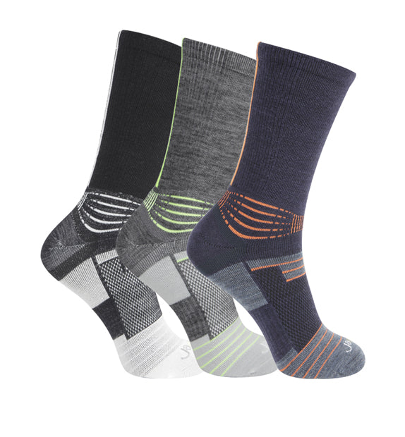 Merino Performance Active Crew Socks
