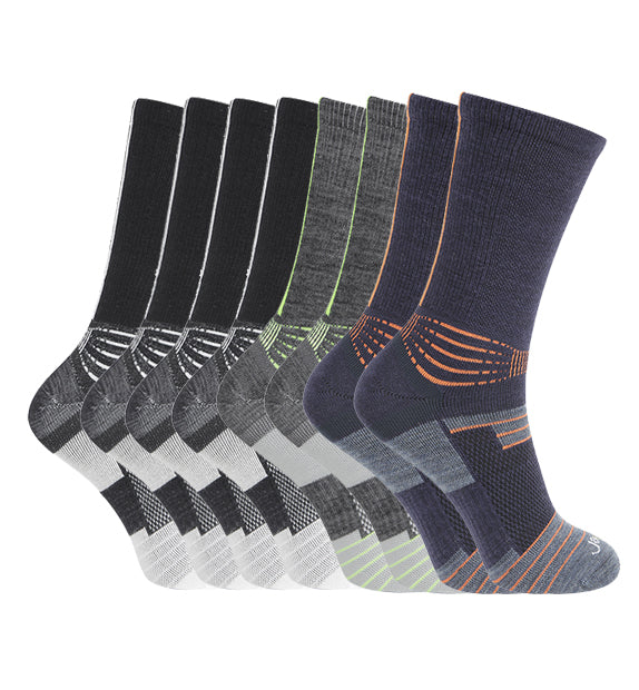 Merino Performance Active Crew Socks