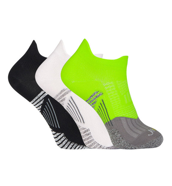 Grip Performance Socks#color_black-white-neon-yellow