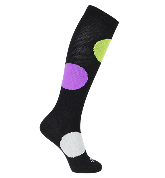 Merino Wool Compression Socks#color_black
