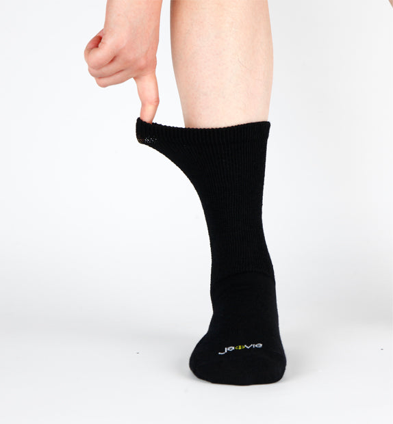 Bamboo Merino Wool Relax Fit Non Binding Socks - 10 Pack