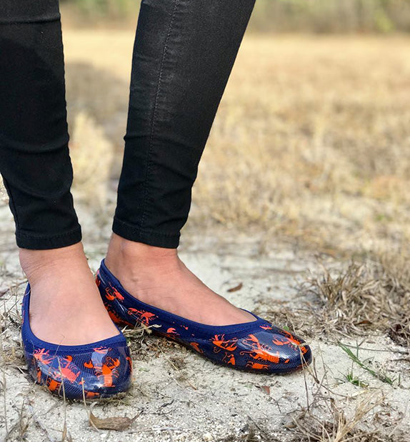 ja-vie lobster jelly flats shoes