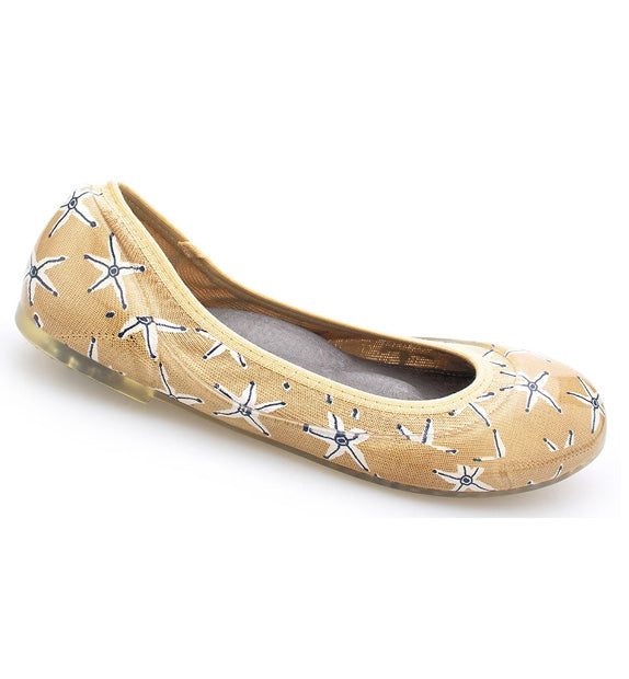 ja-vie starfish sand jelly flats shoes