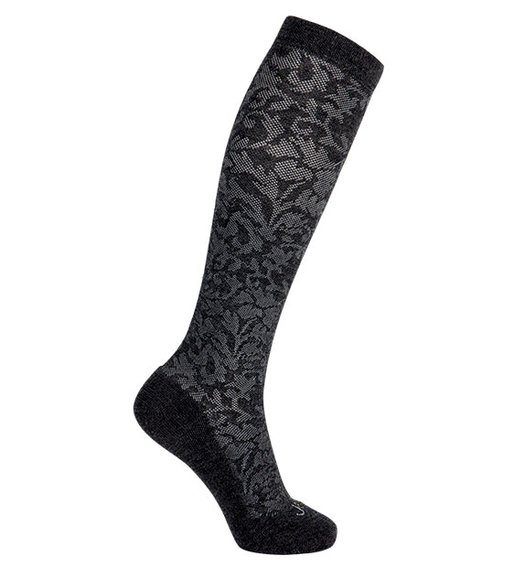 Merino Wool Compression Socks#color_med-grey