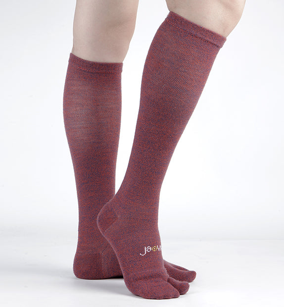 Split Toe Compression 76% Rich Merino Wool Split Toe Compression Socks – ja-vie