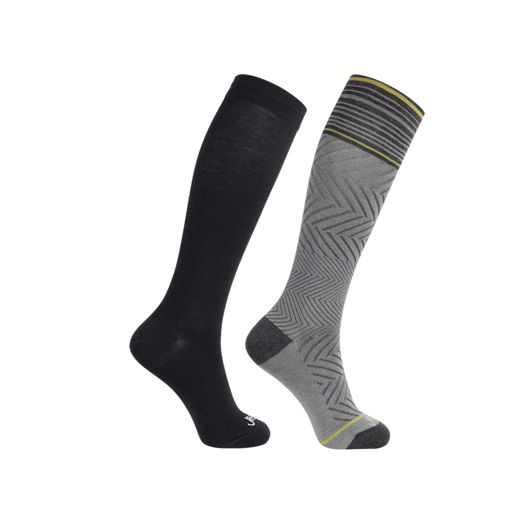 76% Rich Merino Wool Everyday Compression Socks (15-20mmHg)