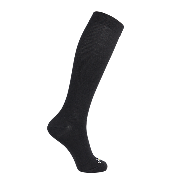 Merino Wool Compression Socks#color_black