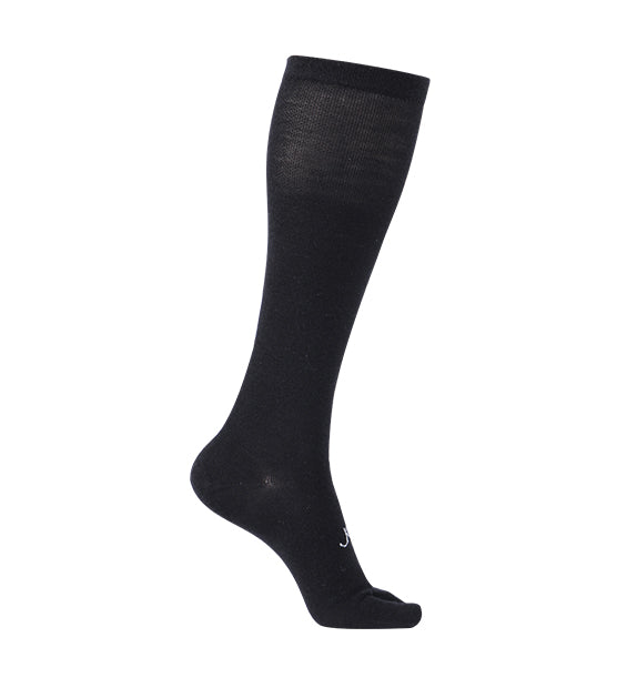 Split Toe Compression Socks#color_black