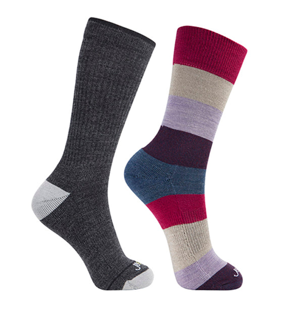 Rich Merino Everyday Crew Socks