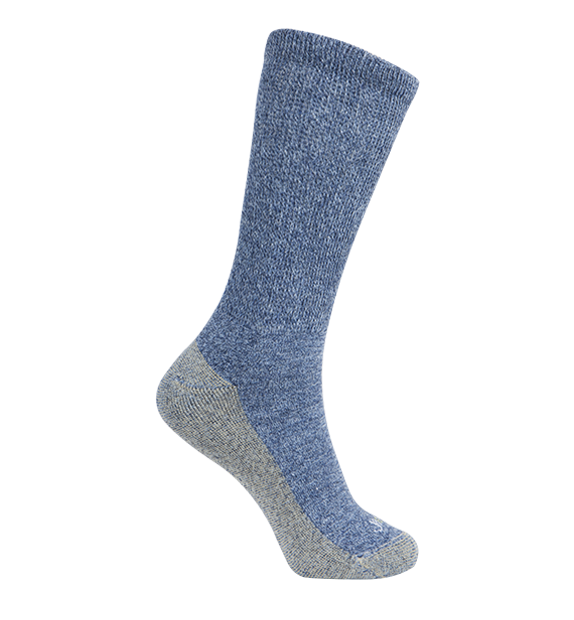 Relax Fit Non-Binding Crew Socks