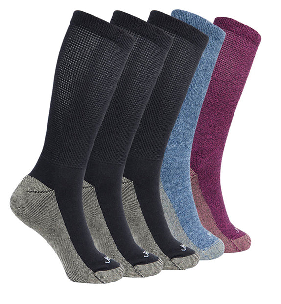 Relax Fit Non-Binding Crew Socks