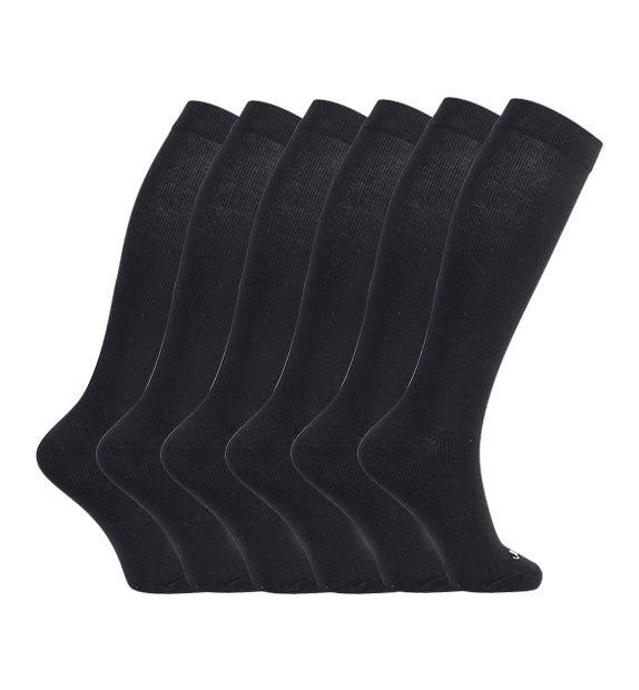 Cotton Compression Socks#color_black
